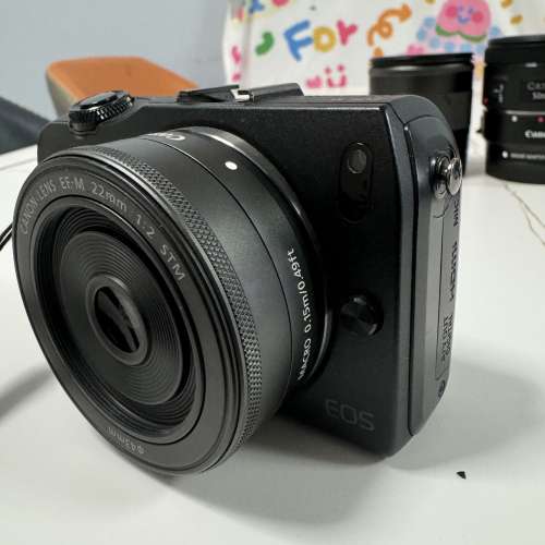 Canon EOSM+22饼+11-22+50