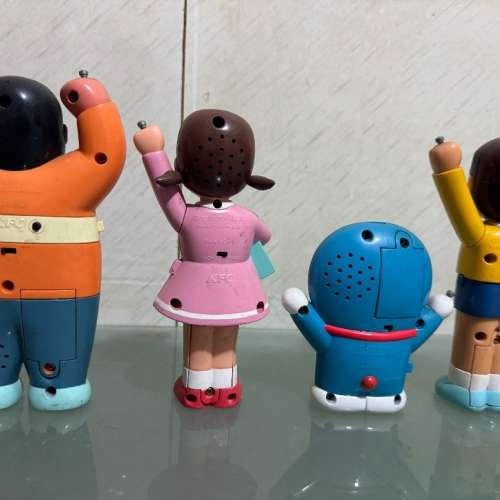 KFC 多啦A夢 Doraemon 叮噹 對講機 4件