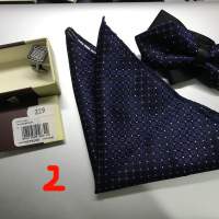男裝西裝配飾 領呔袖口鈕袋巾煲呔都有 cufflinks pocket square bow tie
