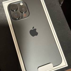 新淨行貨iPhone 15 Pro Max 256gb黑色，有盒