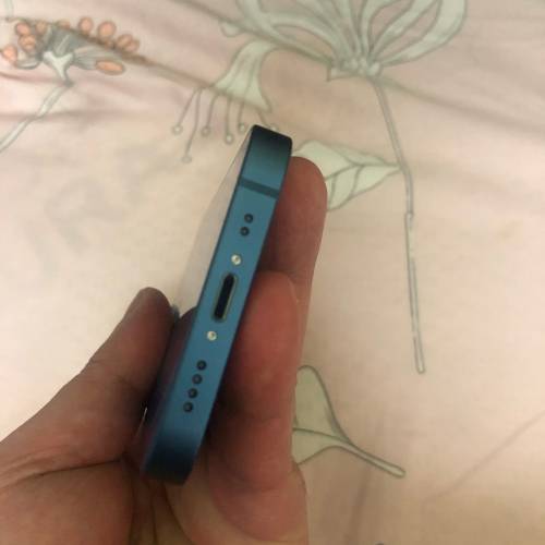 Blue - Full set 99% new iPhone 13 mini 512gb battery 100% one month warranty