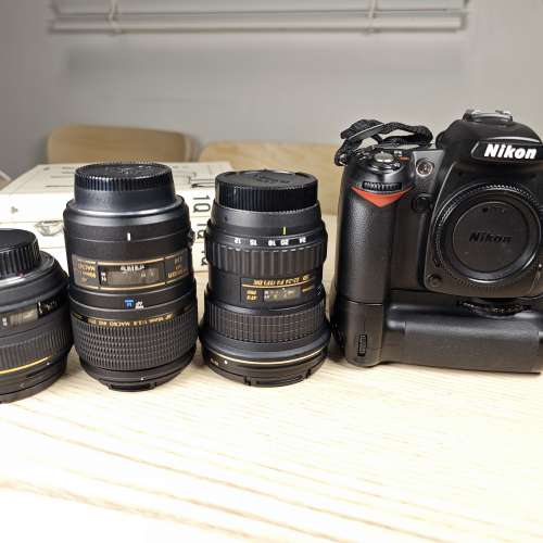 Nikon D90 Body + Sigma 30mm F1.4 + Tokina 12-24 F4 + Tamron 90mm F2.8 macro