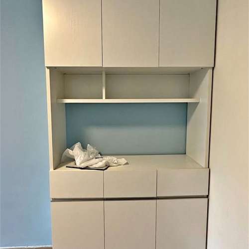 白色c字櫃 全新的