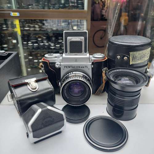 PENTACON SIX 6x6 + CARL ZEISS JENA BIOMETAR 80MM F2.8 + MNP- 265 45MM F3.5 + 腰...