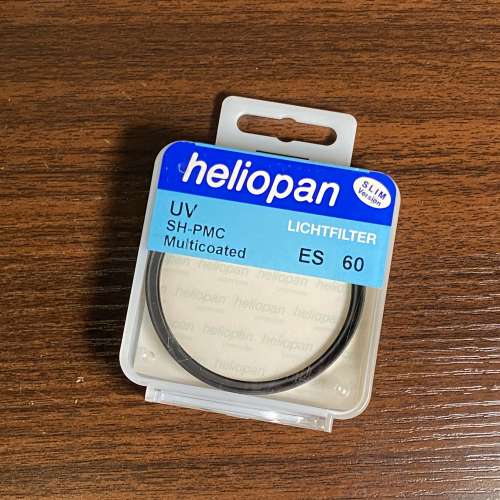 【全新】heliopan UV SH-PMC Multicoated Slim 60mm filter