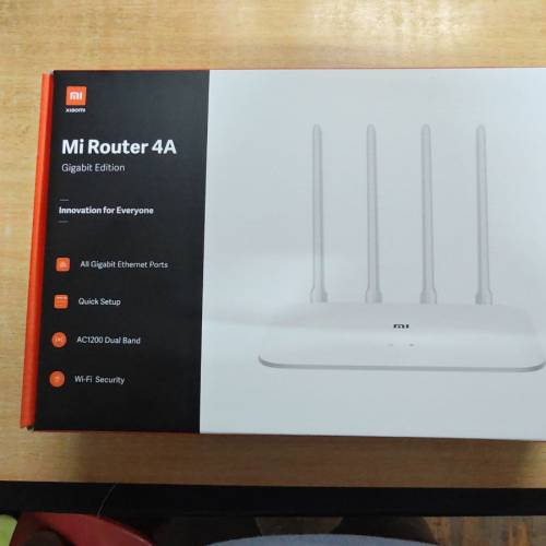 全新未開封 香港行貨 小米 路由器4A Xiaomi Mi Router Wifi 5 AC1200