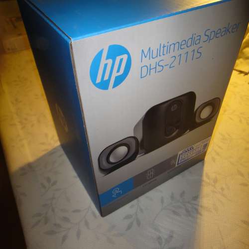 全新 HP - DHS-2111S 電腦喇叭 有線迷你多媒體 USB 揚聲器