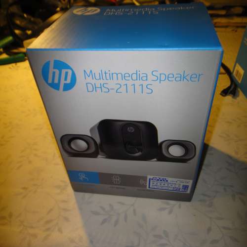 全新 HP - DHS-2111S 電腦喇叭 有線迷你多媒體 USB 揚聲器