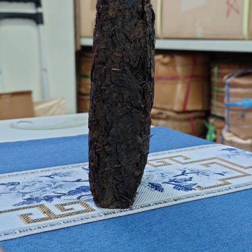 90年代末期大葉棗香厚熟磚普洱茶葉熟茶磚