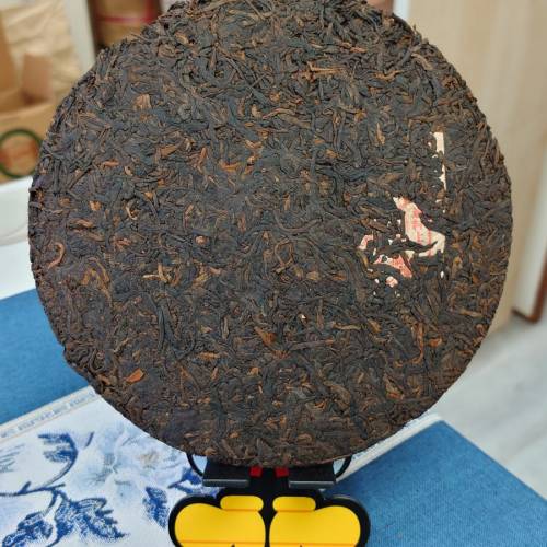 2004年鴻昌雲南普洱熟餅普洱茶葉熟茶餅