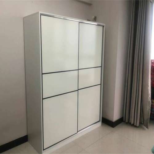 Sliding door wardrobe white