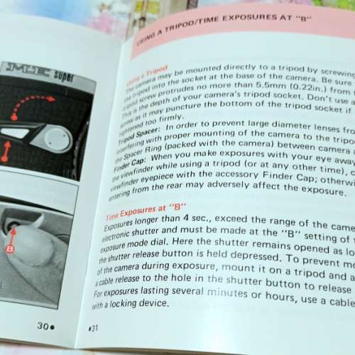 ASAHI PENTAX 【ME SUPER】 INSTRUCTION MANUAL