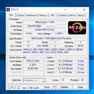 AMD Ryzen 7 1700 ASUS PRIME X370-PRO DDR4 8GBx4