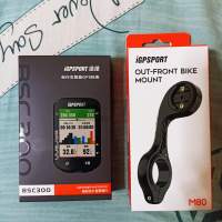 IGPSPORT BSC300 GPS Cycling Computer , Free Igpsport M80 Out-front Bike Mount