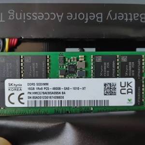 SK hynix DDR5 4800 16G 手提電腦內存 ram 海力士 內存條