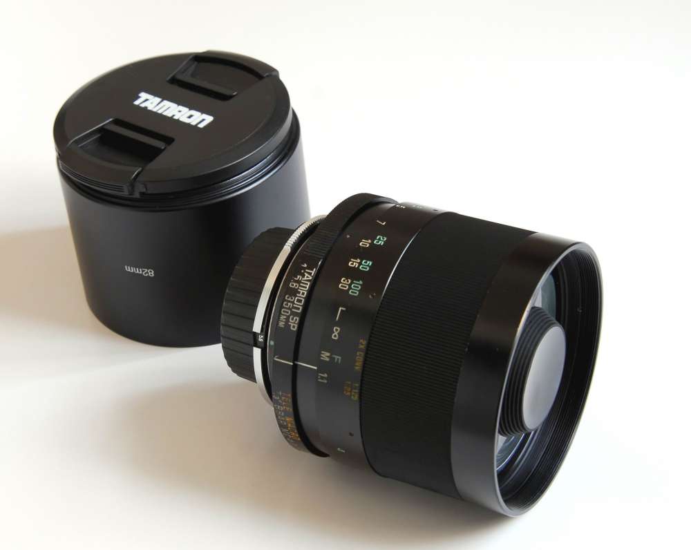 Tamron 350mm F5.6 SP 反射鏡(Model 06B) For Nikon AI,Canon EOS Mount -  二手或全新手動對焦鏡頭, 攝影產品- DCFever.com