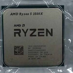AMD RYZEN 5   3500X,  cpu only