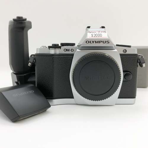 99% New Olympus	E-M5 M4/3 無反相機無反相機, 深水埗門市可購買