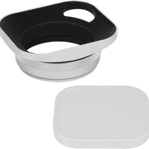 Haoge LH-ES3 Square Metal Lens Hood With 49mm Adapter Ring For FujiFIlm X100VI