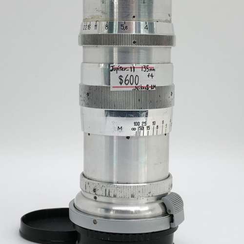 95% New Jupiter-11 135mm F4手動鏡頭, 深水埗門市可購買
