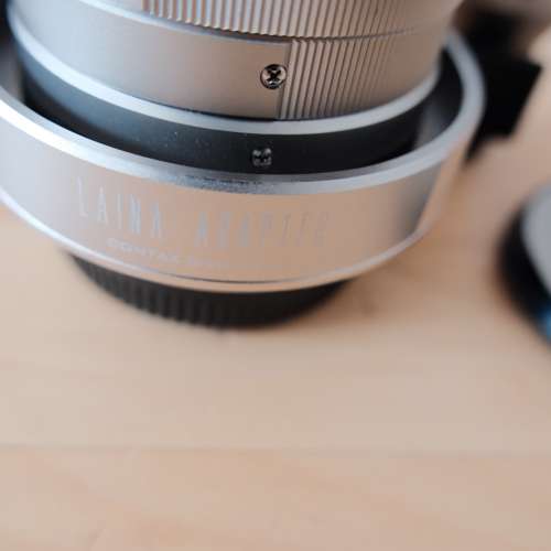 Contax Carl Zeiss G21 連Laina 轉接 fujifilm x mount，xt5 xs20 等&hellip;.. 合用，富...