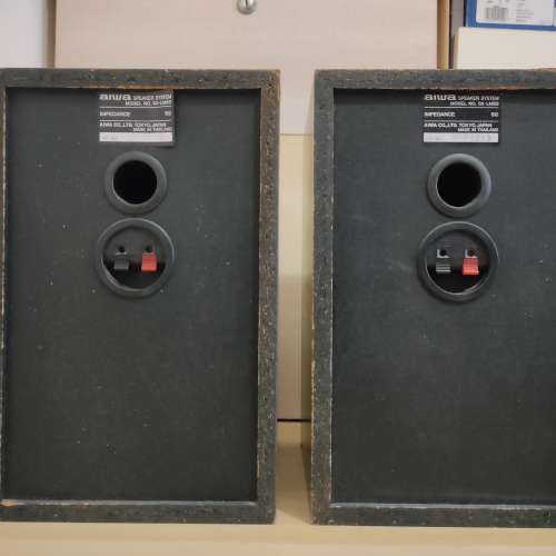 大埔only 愛華 Aiwa【古董收藏】SX-LM50書架喇叭 bookshelf speaker