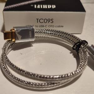 ddHiFi  TC09S C to C OTG Cable (50cm 長)