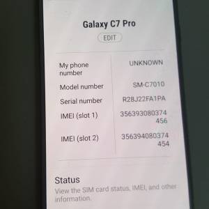 Samsung Galaxy C7 PRO