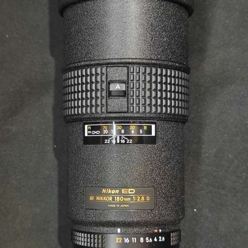 Nikon 180/2.8 D AF 99%new