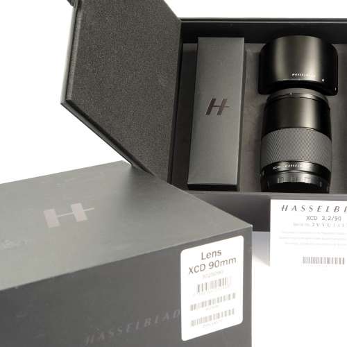 (有盒齊件, $16.8k) Hasselblad 哈蘇  XCD 90mm F3.2 Lens 3,2/90 中畫自動對焦鏡