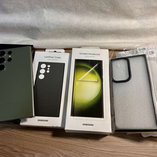 Samsung Galaxy S23  Ultra 5G SM-S9180  港版 綠色 12Gb+512Gb