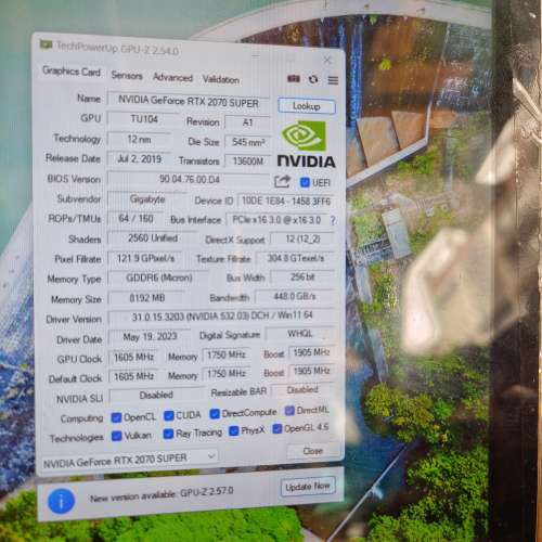 技嘉aorus RTX2070 super