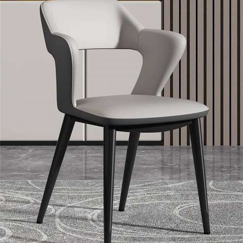 Light luxury dining chair for home use and hotel negotiation chair