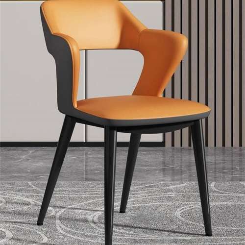 Light luxury dining chair for home use and hotel negotiation chair