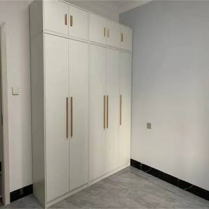 Bedroom wardrobe hanging clothes storage cabinet