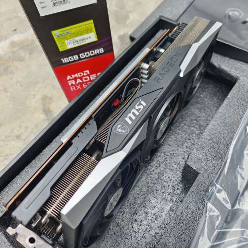微星RX6800 16GB DDR6 行貨魔龍，盒單齊有保養漢科