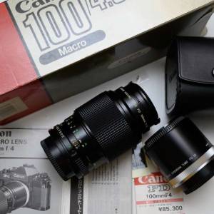 Canon FD 100mm f4 marco 99新 Nikon Sony FUJIFILM