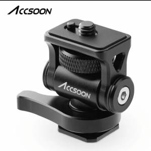 (全新行貨)(鋁合金) Accsoon AA-01 蝸牛雲台1/4螺絲 承重2KG 相機 螢幕雲台 監看螢幕