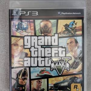 PS3 Grand Theft Auto 5 game disk