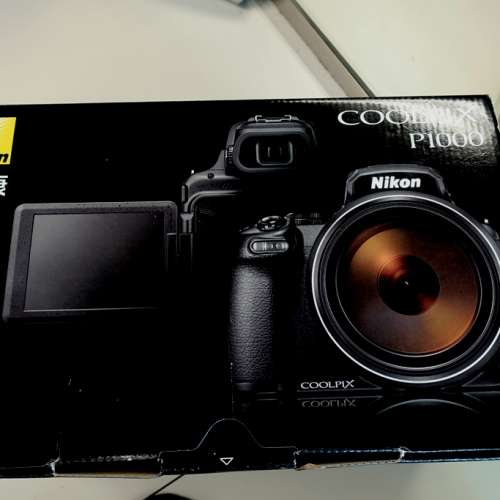 99% New Nikon COOLPIX P1000 長炮有防震(行貨)超新淨
