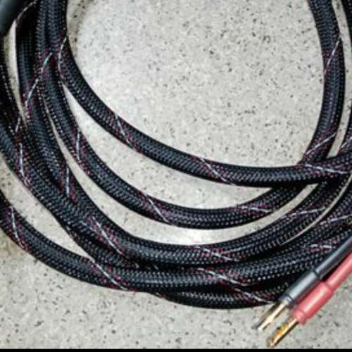 Venus speaker cable 5米1對～ 鋸齒頭