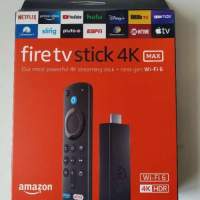 新Fire TV Stick 4K Max (Netflix、Youtube、Apple TV、HBO...)兩隻