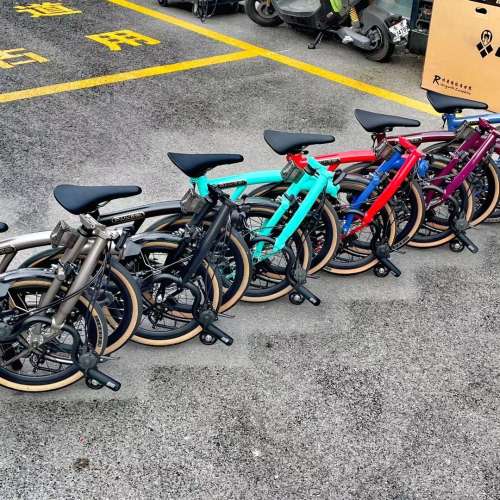 2024 PIKES 新款 PAIKESI 小布款 英倫風 9速(內3外3) 16吋 鉻鉬鋼 折叠車 送叮叮前...