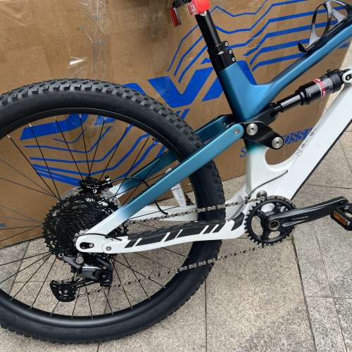 (現貨 白藍色 17碼) 2022 JAVA J.AIR  650B-SAITAFOSSI-SUS-12S 碳纖維 軟尾避震 山...