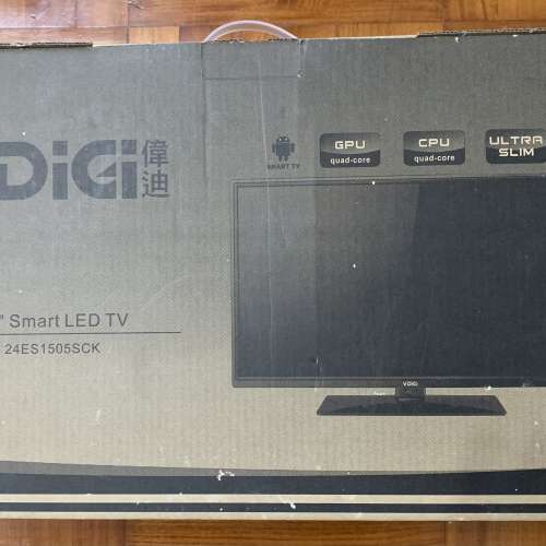 VDIGI LED TV 24ES1505SCK 24”吋內置高清智能電視機(內置Wi-Fi上網)