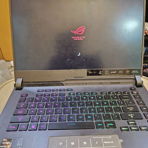 華碩 ASUS ROG Strix G15 Ryzen 7 6800H RTX 3060 保養至 2024年6月