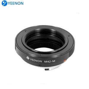 YEENON Lens Adapter with Leica 6-Bit M-Coding -  M42 Screw SLR Lens To Leica M