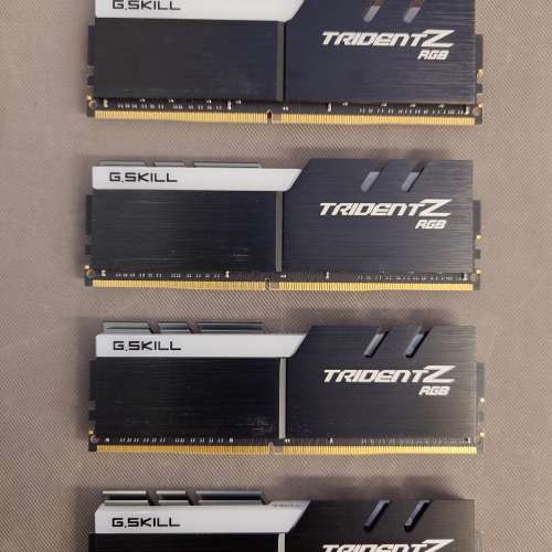 GSkill Trident Z RGB DDR4 3600CL17 16x4 64GB