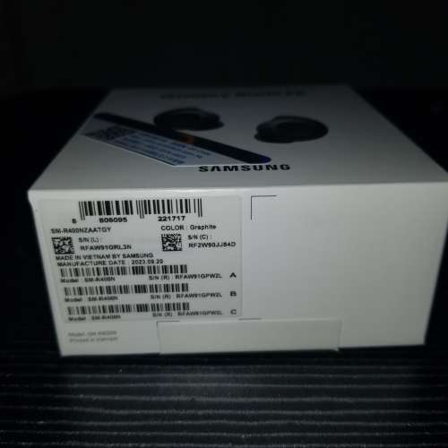 ***只有盒 EMPTY BOX ONLY 2023 年 三星 Galaxy Buds FE 盒 Year 2023 Samsung Ico...