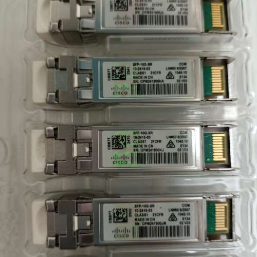 Cisco SFP-10G-SR全新原装万兆多模光模块